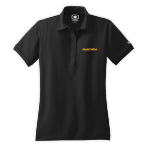 Anaconda | Ladies' Jewel Polo in Blacktop