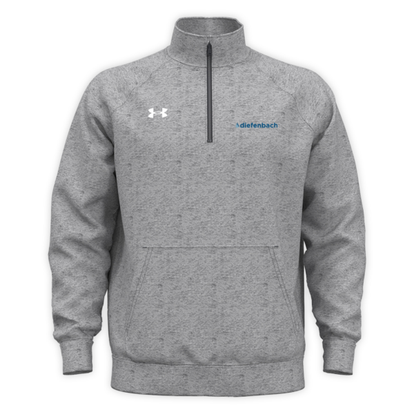 Diefenbach | Men's Rival Fleece Quarter-Zip in Grey