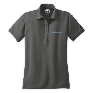 Diefenbach | Ladies' Jewel Polo in Diesel Grey
