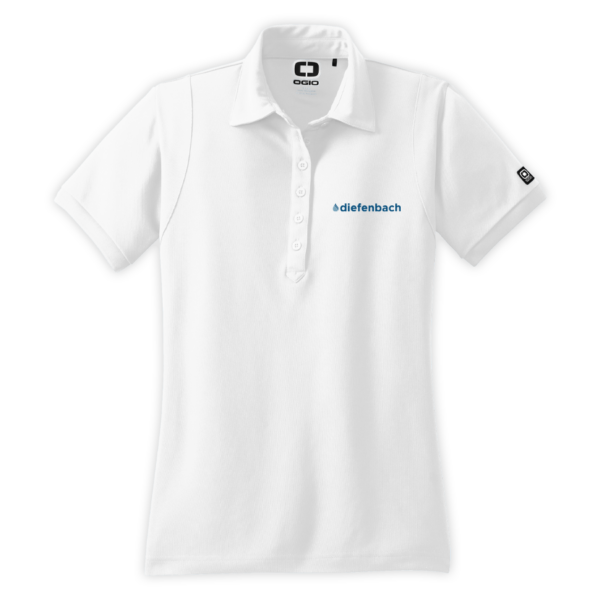Diefenbach | Ladies' Jewel Polo in White
