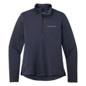 Diefenbach | Ladies Endeavor 1/2-Zip Pullover in Deep Navy Heather