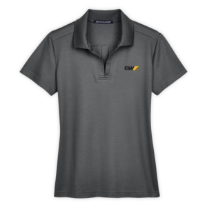 EIW | CrownLux Performance® Ladies' Plaited Polo in Graphite