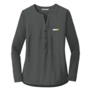 EIW | Ladies Concept Henley Tunic in Grey Smoke