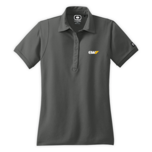 EIW | Ladies' Jewel Polo in Diesel Grey