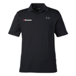 McLanahan | Men's Performance 3.0 Golf Polo in Black