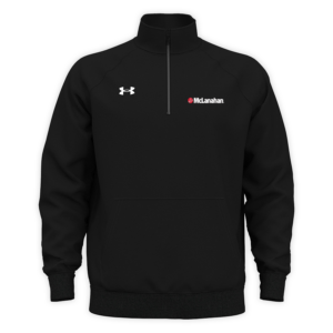 McLanahan | Men's Rival Fleece Quarter-Zip in Black
