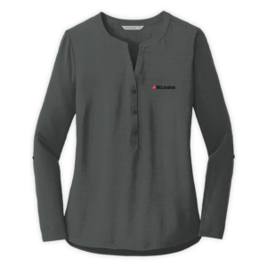 McLanahan | Ladies Concept Henley Tunic in Grey Smoke