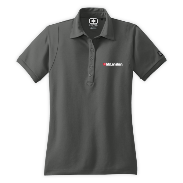 McLanahan | Ladies' Jewel Polo in Diesel Grey