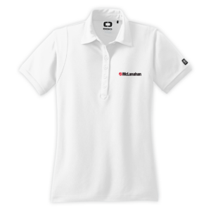McLanahan | Ladies' Jewel Polo in White