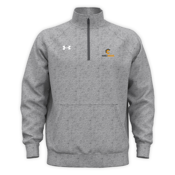 RubbleCrusher | Men's Rival Fleece Quarter-Zip in Grey