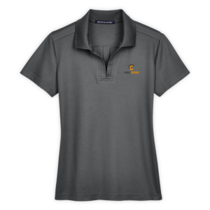 RubbleCrusher | CrownLux Performance® Ladies' Plaited Polo in Graphite