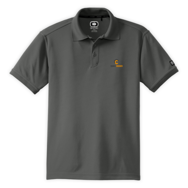 RubbleCrusher | Men's Caliber2.0 Polo in Diesel Grey